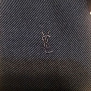Yves Saint Laurent Navy Tie